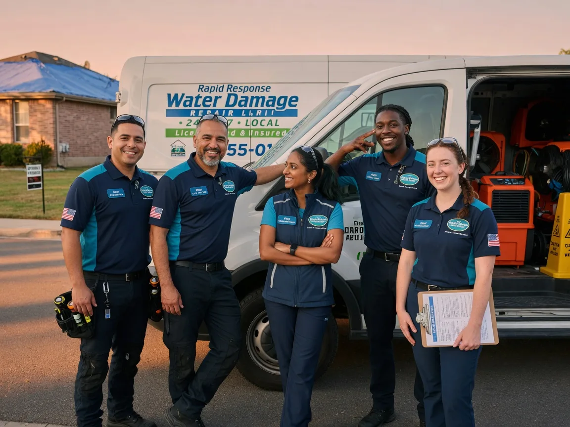 Water Damage Restoration company in Mcloud, OK
